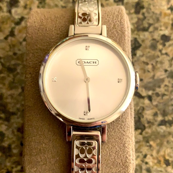 Coach Swiss Quartz Bangle Watch - Picture 3 of 9